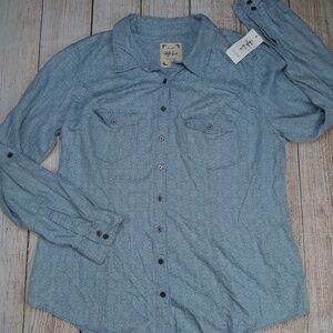 SYTLE & Co Long Sleeve Floral‎ Top